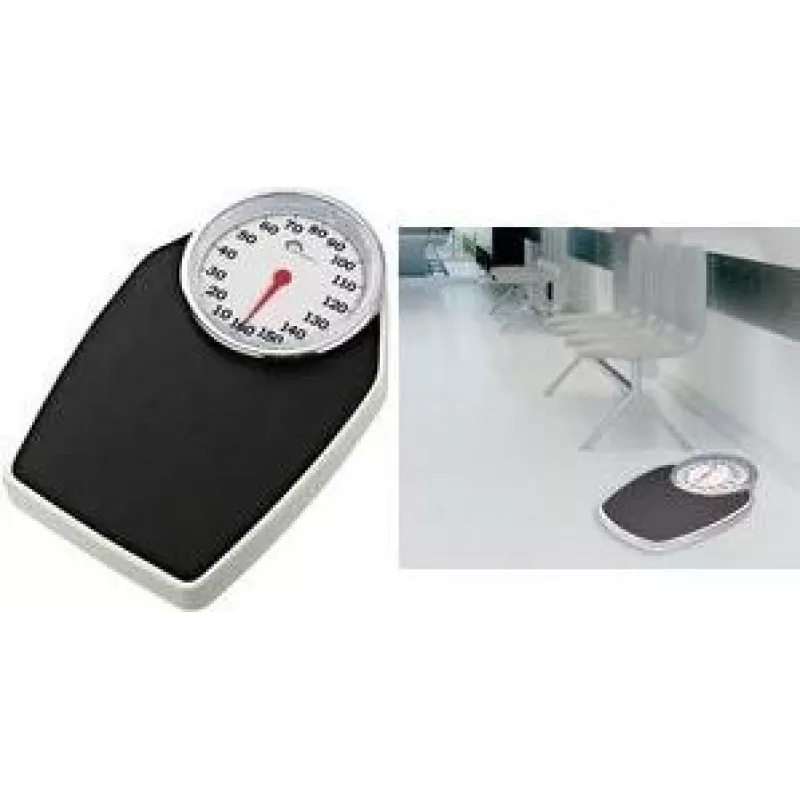 Little Balance analógová osobná váha PRO M 160, čierna LB 8135