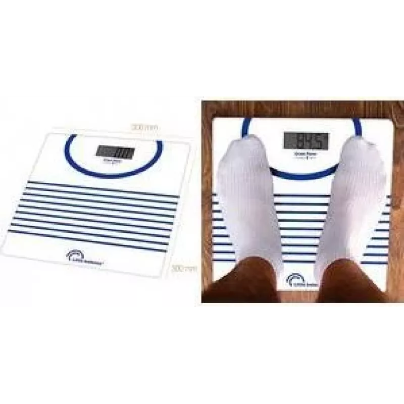 Little Balance LB 8655 digitálna osobná váha Sailor, USB-C nabíjateľná, bez batérie, 180 kg