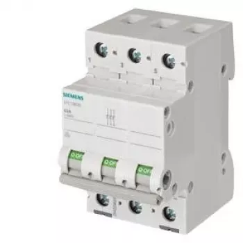 SIEMENS 5TL13910 odpojovač 100A 3-pólový 400V AC DIN lišta