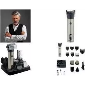 Little Balance 6-in-1 strihač vlasov Multi 6 Barber strihač brady, vlasov a tela, káblový alebo bezdrôtový, 1 ks (8789)