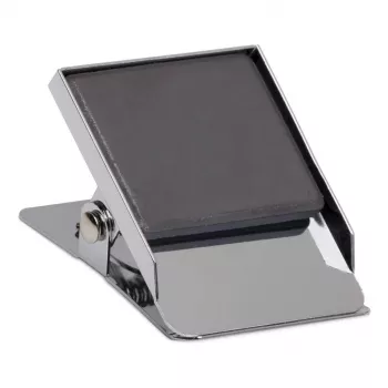 MAUL papierová spona s magnetom, 40 mm, strieborná, robustná oceľ so silnou pružinou 2194096