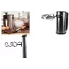 Little Balance ručný mixér Inox 400, 400 W, nehrdzavejúca oceľ, elegantný čierny dizajn s obložením z nehrdzavejúcej ocele (LB 8460)