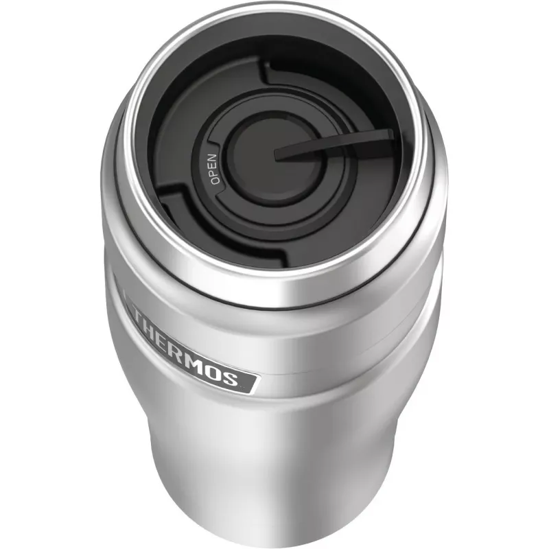 THERMOS STAINLESS KING termohrnček, 0,47 L, Ice Grey, dvojstenná nehrdzavejúca oceľ, vákuová izolácia, rozoberateľný 4002.336.047