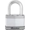 Master Lock Excell visiaci zámok z laminovanej ocele 52 mm s 38 mm strmeňom (M5EURDLF)