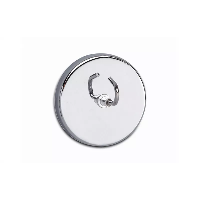 MAUL magnetický hák s veľkým hákom, interiér, nehrdzavejúca oceľ a oceľ, priemer 52 mm, univerzálny hák, na dlaždice a kov 61555-96