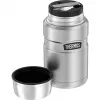 THERMOS STAINLESS KING vákuová termonádoba na potraviny, 0,71 l, matná čierna 4001.233.071