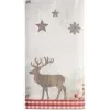 PAPSTAR vianočný obrus X-Mas Deer, látkový, Airlaid, 120 x 180 cm, 1 kus (37225)