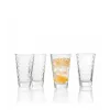 Esmeyer Leonardo OPTIC sada pohárov, 300 ml, vnútorný reliéfny dekor, kónický, výška 130 mm, 6 kusov 410-749