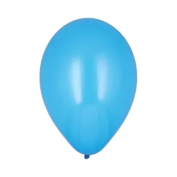 PAPSTAR modré party balóny, priemer 250 mm, 100 ks balenie, vhodné na hélium 18953