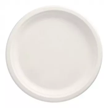 PAPSTAR pure cukrová trstina tanier, okrúhly, 260 mm, 50 kusov, kompostovateľný, vhodný do mikrovlnnej rúry (89738)