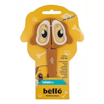 WEDO BELLO tvorivé nožnice, okrúhly hrot, 130 mm, pre pravákov, nerezová oceľ, Softgrip, 1 kus 736 004