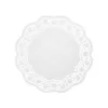 PAPSTAR okrúhla podložka pod tortu, priemer 360 mm, biele embosované čipkované papiera, 40 g/m², 1 kus (12265)