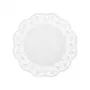 PAPSTAR okrúhla podložka pod tortu, priemer 360 mm, biele embosované čipkované papiera, 40 g/m², 1 kus (12265)