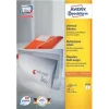 Avery 6135 biele papierové permanentné samolepiace etikety A4 210 x 148 mm 200 etikiet