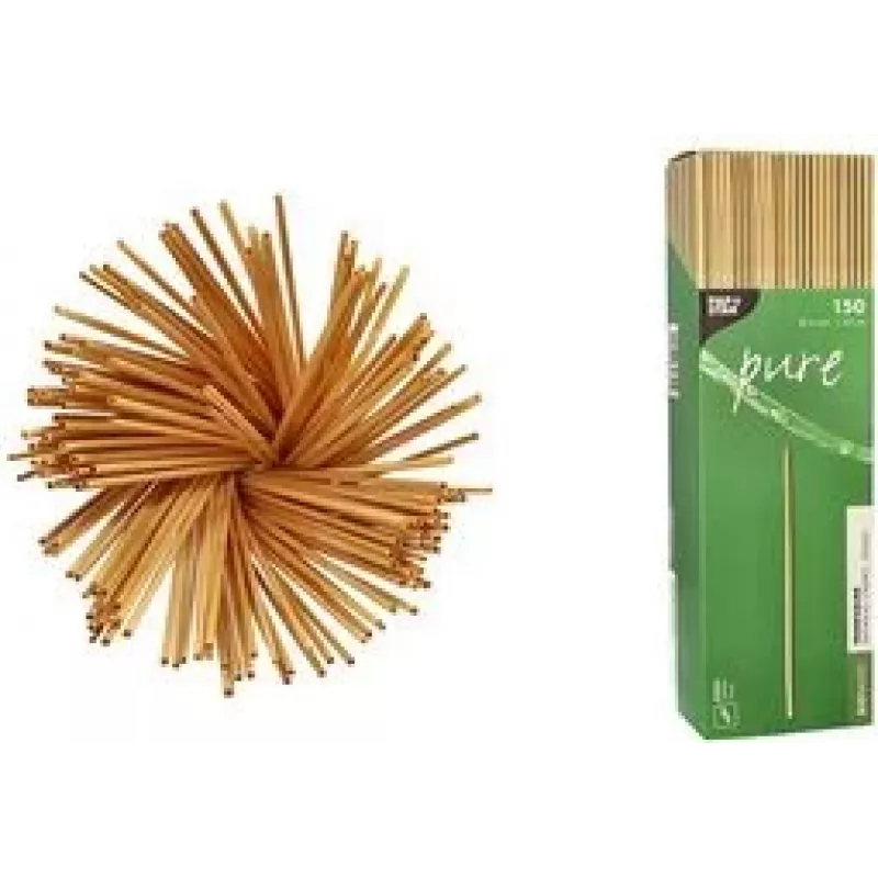 PAPSTAR pure prírodné slamky, 230 mm, priemer 4 mm, 250 kusov (88244)