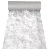 PAPSTAR Sizoflor stolový pás a dekoračná stuha, strieborná, 25 m x 30 cm, vodoodolná, 75% polyester / 25% polyamid 37064