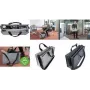 SIGEL business plstená taška Desk Sharing Bag Classic L, sivá syntetická plsť, 2 rukoväte a nastaviteľný ramenný popruh, 1 kus (BA409)