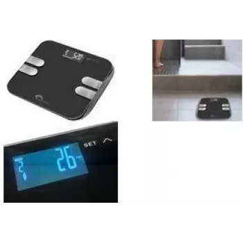 Little Balance Body Wave digitálna váha na analýzu tela, čierna (LB 8210)