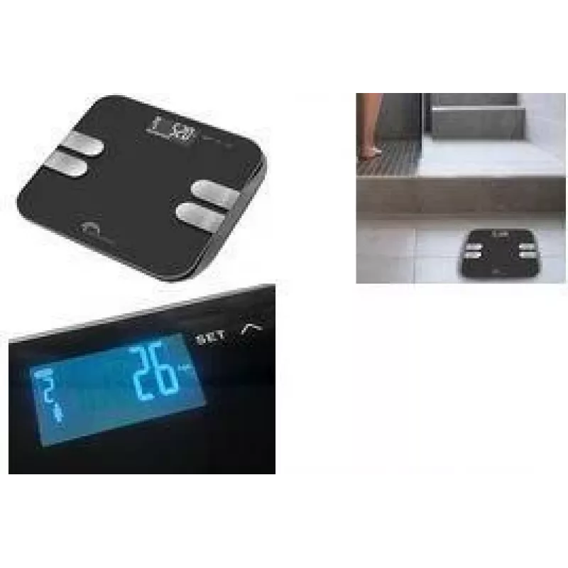 Little Balance Body Wave digitálna váha na analýzu tela, čierna (LB 8210)