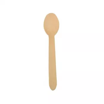 PAPSTAR pure drevené lyžice, 157 mm, brezové drevo, prírodne svetlé, 500 kusov, biologicky rozložiteľné 86941