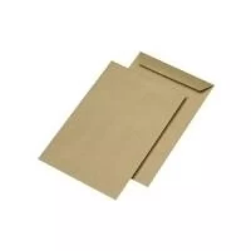 MAILmedia 301017 Poštová obálka E4, bez okienka, gumovaná, hnedá, 130 g/m²