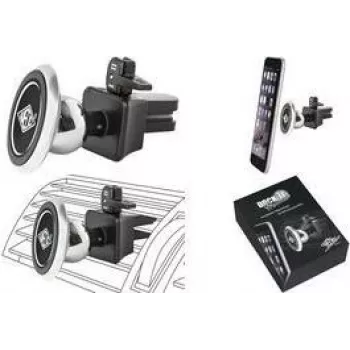 WEDO Dock-it Premium Mini magnetický držiak do auta na vetranie pre smartfóny, čierny/strieborný 60 15054