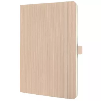 SIGEL Conceptum A5 linajkovaný zápisník, béžový Softcover, 192 strán CO333