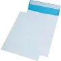 MAILmedia B4 vláknom vystužená samolepiaca obálka na zásielky, bielo-modrá, 250 x 353 mm 391080