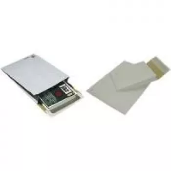 MAILmedia K-Pack C4 vystlaná papierová obálka na zásielky, bielo-sivá, samolepiaca, 360 g/m² 995787
