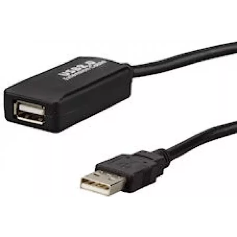 E+P CC 508/10 USB 2.0 predlžovací kábel, 10 m, čierna 924560
