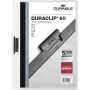 DURABLE DURACLIP 60 A4 zvierací zakladač čierny (balenie 25 ks) 220902