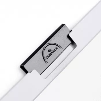 DURABLE DURACLIP 60 A4 zvierací zakladač čierny (balenie 25 ks) 220902