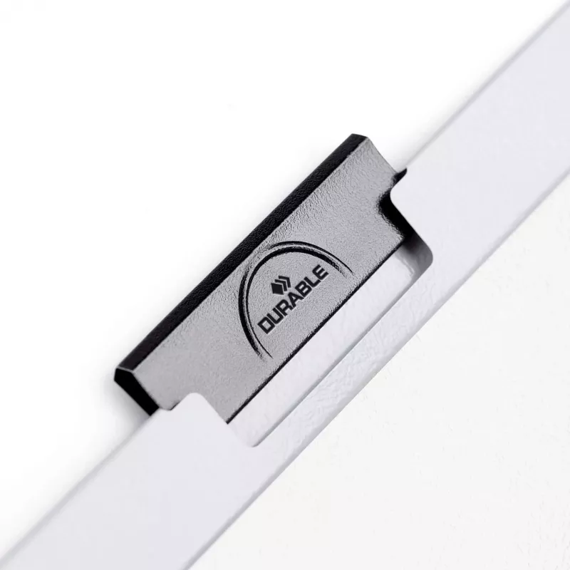 DURABLE DURACLIP 60 A4 zvierací zakladač čierny (balenie 25 ks) 220902
