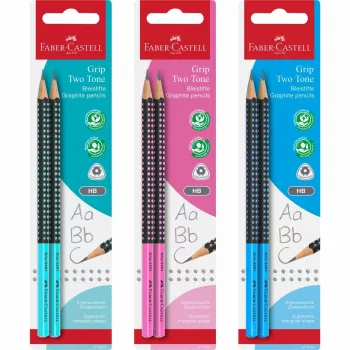 Faber-Castell GRIP 2001 TWO TONE mechanická ceruzka, 2,0 mm, Soft-Grip zóna, blister karta 517093