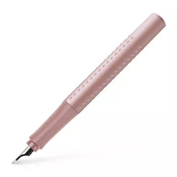 Faber-Castell GRIP 2011 plniace pero, ružové, stredný hrot 140808