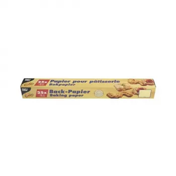 PAPSTAR pečiace papiere, hnedé, 380 x 420 mm, obojstranne nepriľnavý povrch, tepelne odolné do 220°C, balenie 24 ks 14201