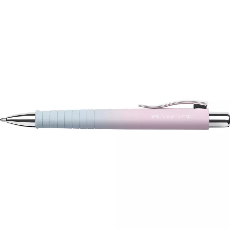 Faber-Castell Poly Ball Urban guľôčkové pero, Blushing Sky, modrý atrament, 0,6 mm XB, protišmyková grip zóna 241131