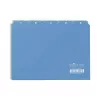 DURABLE A5 register 5-dielny A-Z razený polypropylén transparentný 365006
