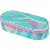 HERLITZ Minty Love polyesterový peračník, veľká hlavná priehradka s vnútornou chlopňou, mätovo zelená/multicolor 400205922
