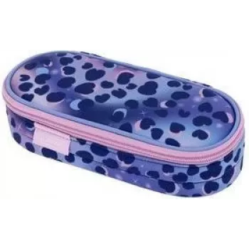 HERLITZ Wild Cat peračník, polyester, veľká hlavná priehradka s vnútornou chlopňou, zips, viacfarebný 400205923