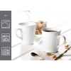 Ritzenhoff & Breker VIO kávové šálky 300 ml biela porcelán balenie 6 ks 423501