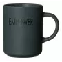 Ritzenhoff & Breker EMPOWER sivé porcelánové kávové šálky, 390 ml, balenie 4 ks 425758
