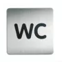 DURABLE PICTO WC piktogramová tabuľka 150x150 mm samolepiaca akryl 495723