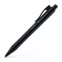 Faber-Castell Daily Ball guličkové pero, modrý atrament, 0,6 mm XB, čierna protišmyková rukoväť 140690