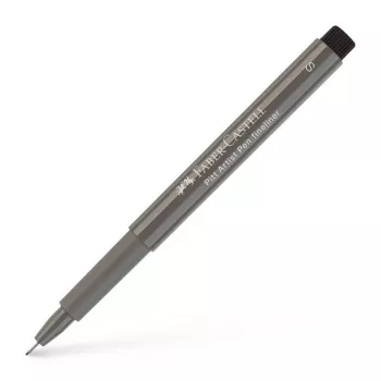 Faber-Castell PITT Artist Pen, Warm Grey IV, pigmentovaný atrament, štetčekový hrot, vysoká svetlostálosť, 1 pero 167073