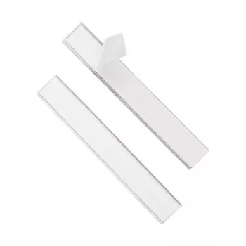 DURABLE LABELFIX® samolepiaci držiak etikiet 200x20 mm, transparentný, 10 kusov 802019