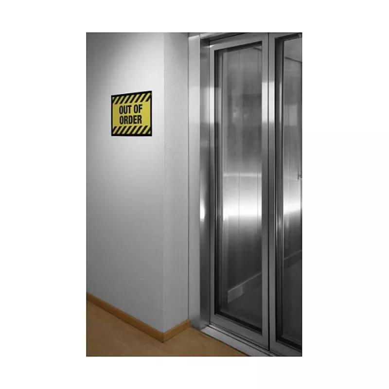 DURABLE DURAFRAME WALLPAPER A3 informačný rám, čierny, samolepiaci, magnetické zatváranie 484401