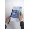 DURABLE A4 zakladacie viazacie pásiky, kapacita 100 listov, transparentný PP, 50 kusov 293919