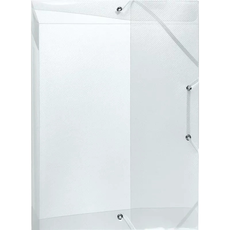 HERLITZ krabica na dokumenty DIN A4, polypropylén, transparentná, 40 mm chrbát, 250 x 40 x 330 mm 1948678