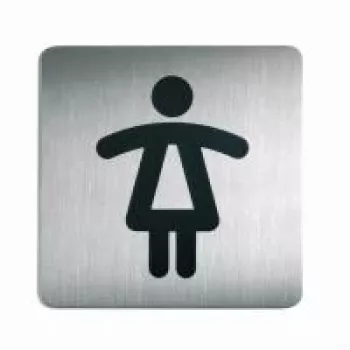 DURABLE PICTO WC dámske 150x150 mm 1 ST 495623